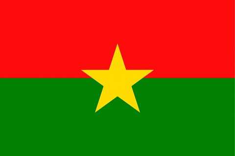 Флаг буркина-фасо