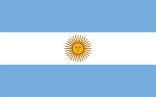 Флаг государства Аргентина