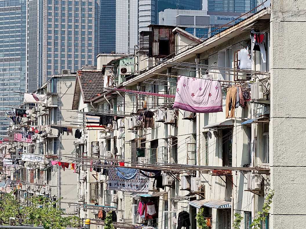 Города мира с самим дорогим жильем Шанхай