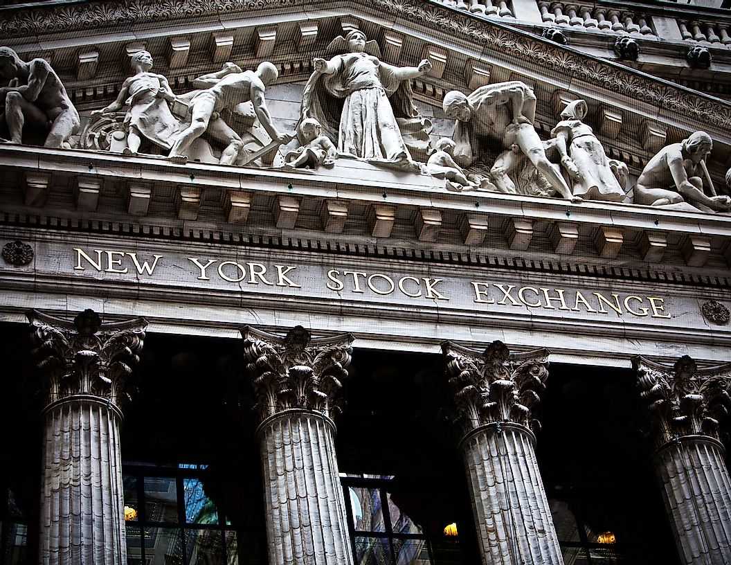 Крупнейшие фондовые биржи в мире Нью-йоркская фондовая биржа