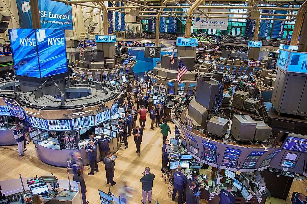 Крупнейшие фондовые биржи в мире