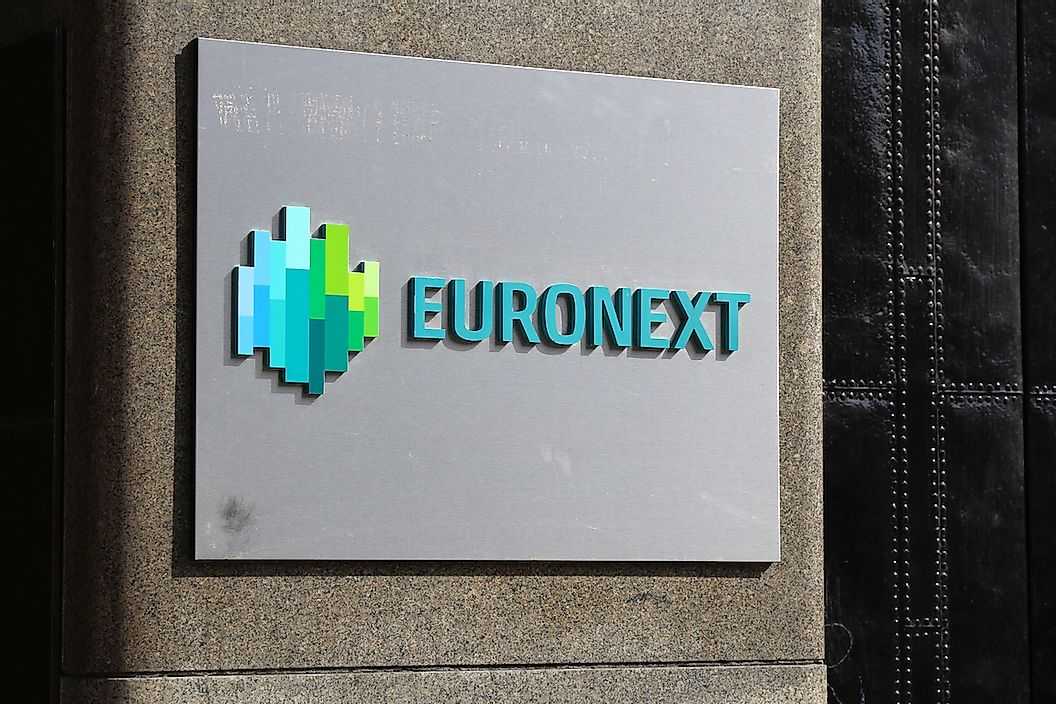 Крупнейшие фондовые биржи в мире Евронекст