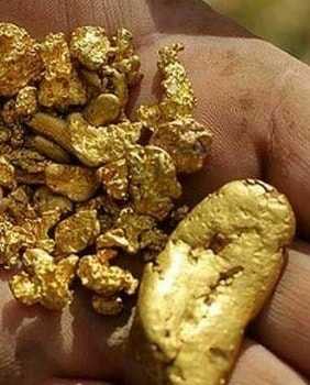 Колумбийское золото-добыча