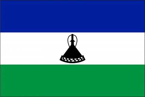 Лесото флаг