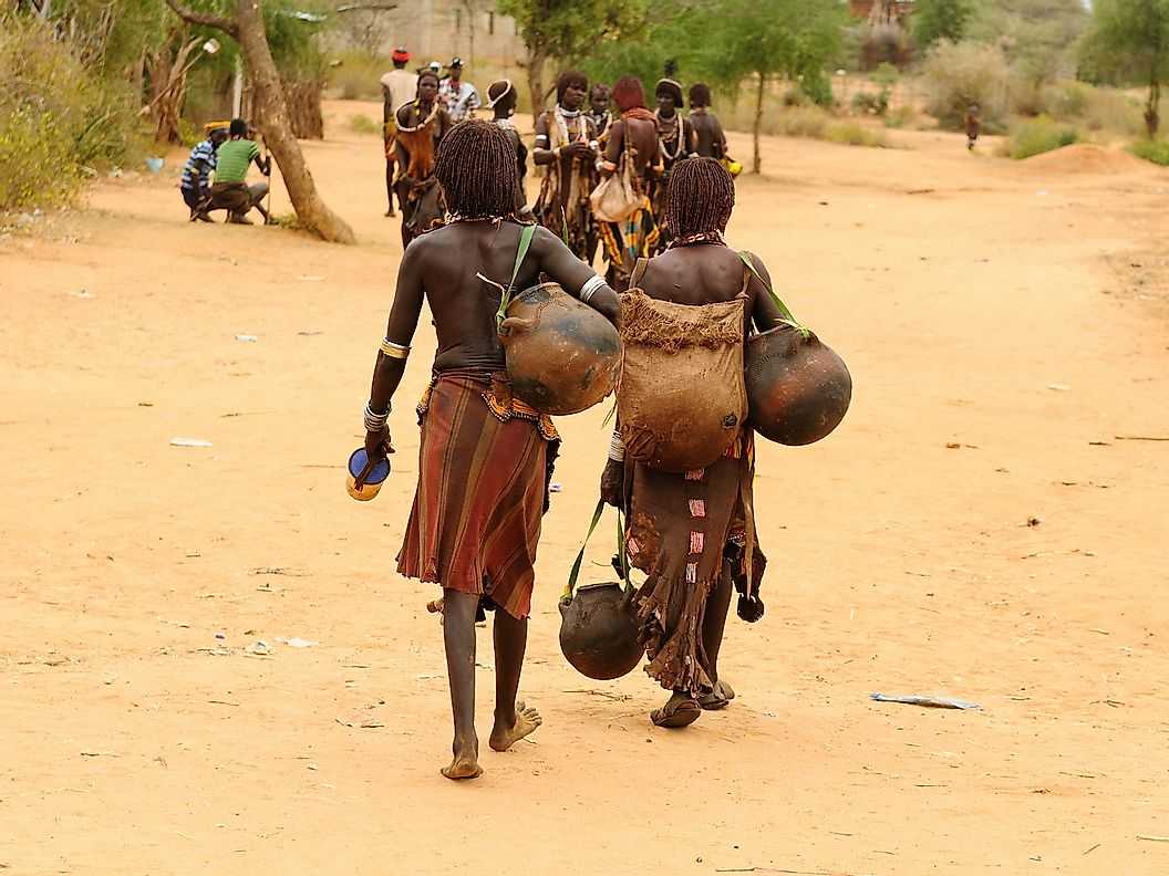 Самые бедные места в мире Эфиопия