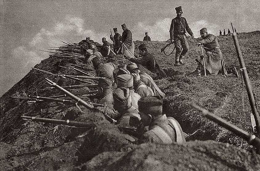 Русская армия в годы Первой мировой войны.